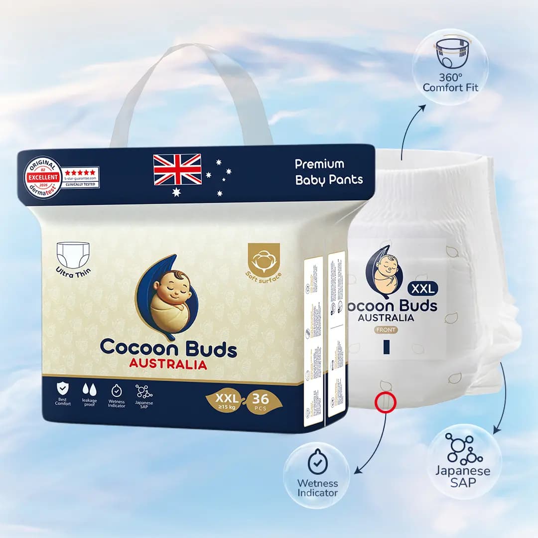 Cocoon Buds Diaper XXL-36(Pack of 36) alternate view