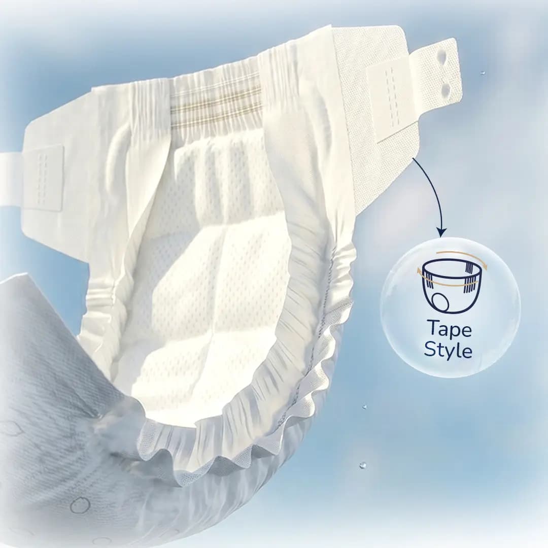 Cocoon Buds Diaper Tape L-40(Pack of 40) view 4