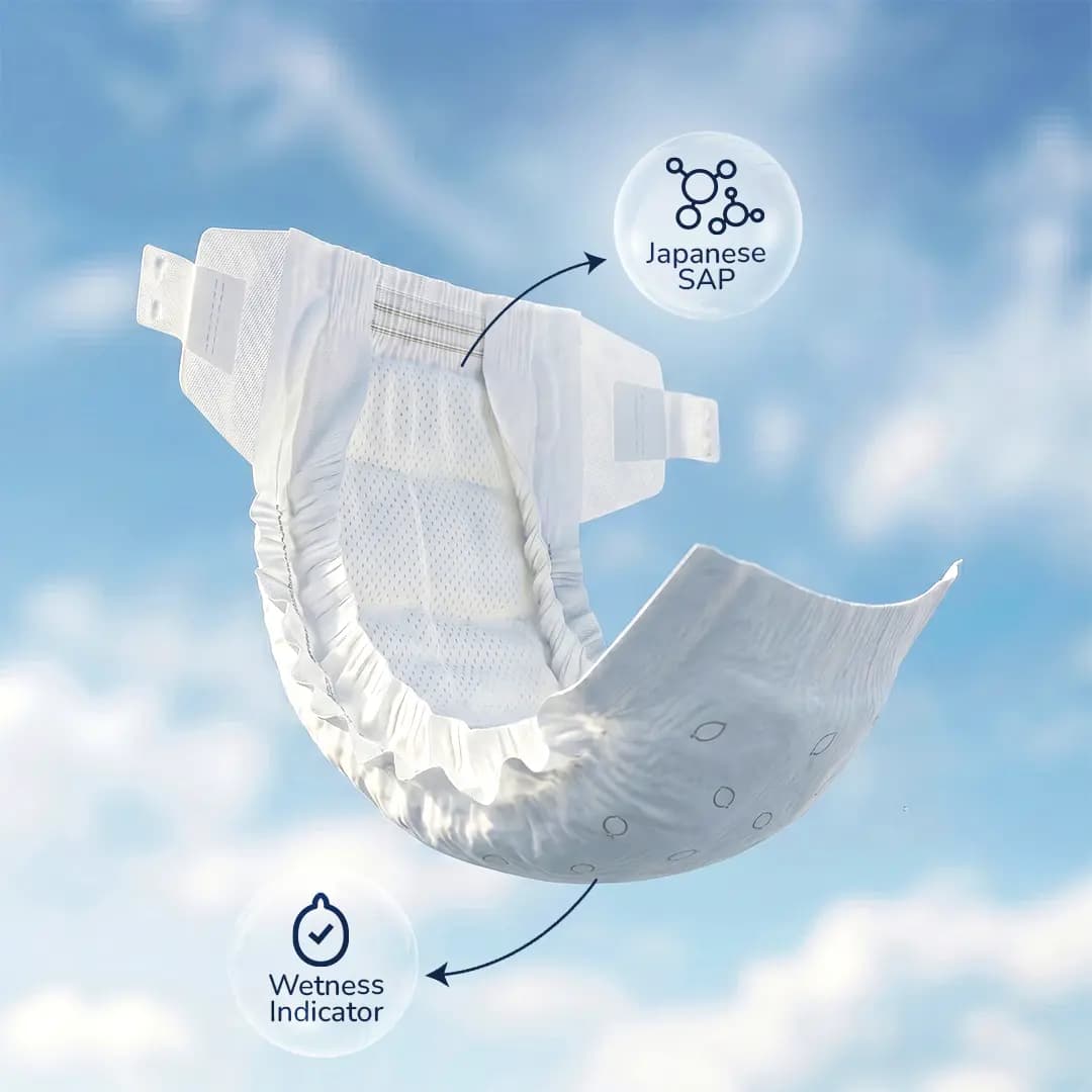 Cocoon Buds Diaper Tape M-42 (Pack of 42) view 3