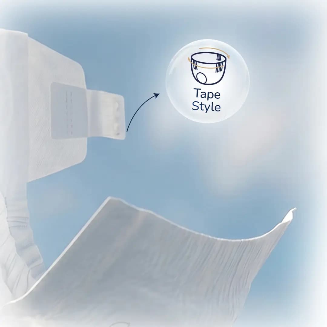Cocoon Buds Diaper Tape M-42 (Pack of 42) view 4