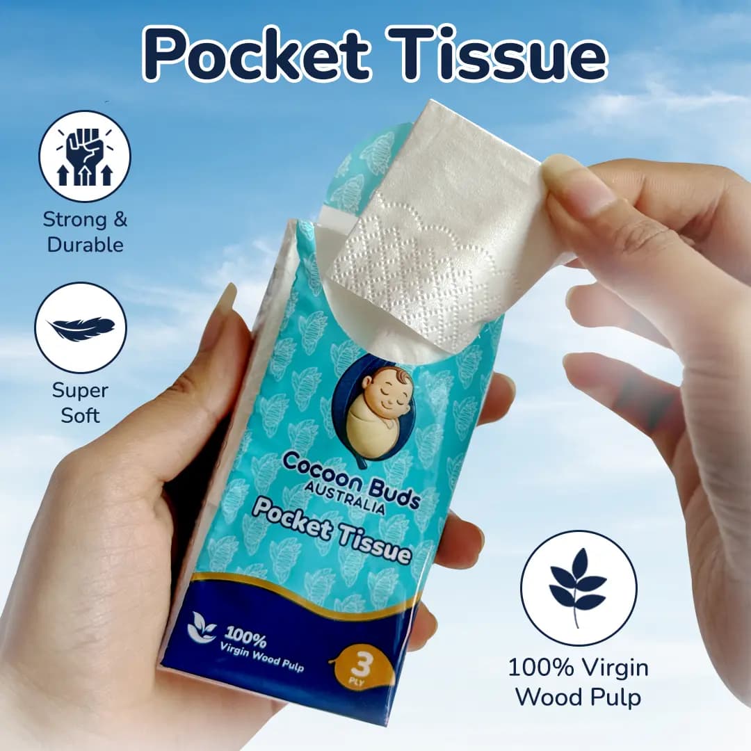 Cocoon Buds | Pocket Tissue | 6 pcs alternate view