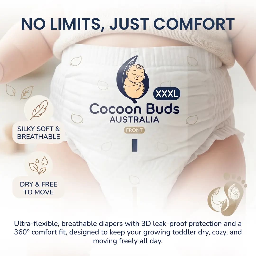 Cocoon Buds Diaper XXXL (pack of 32) alternate view