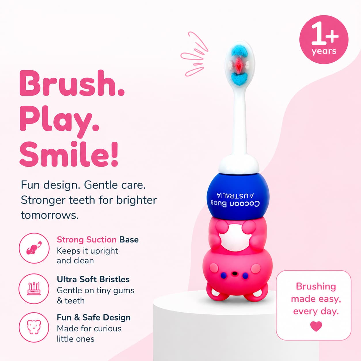 Cocoon Buds Toothbrush/paste  view 3