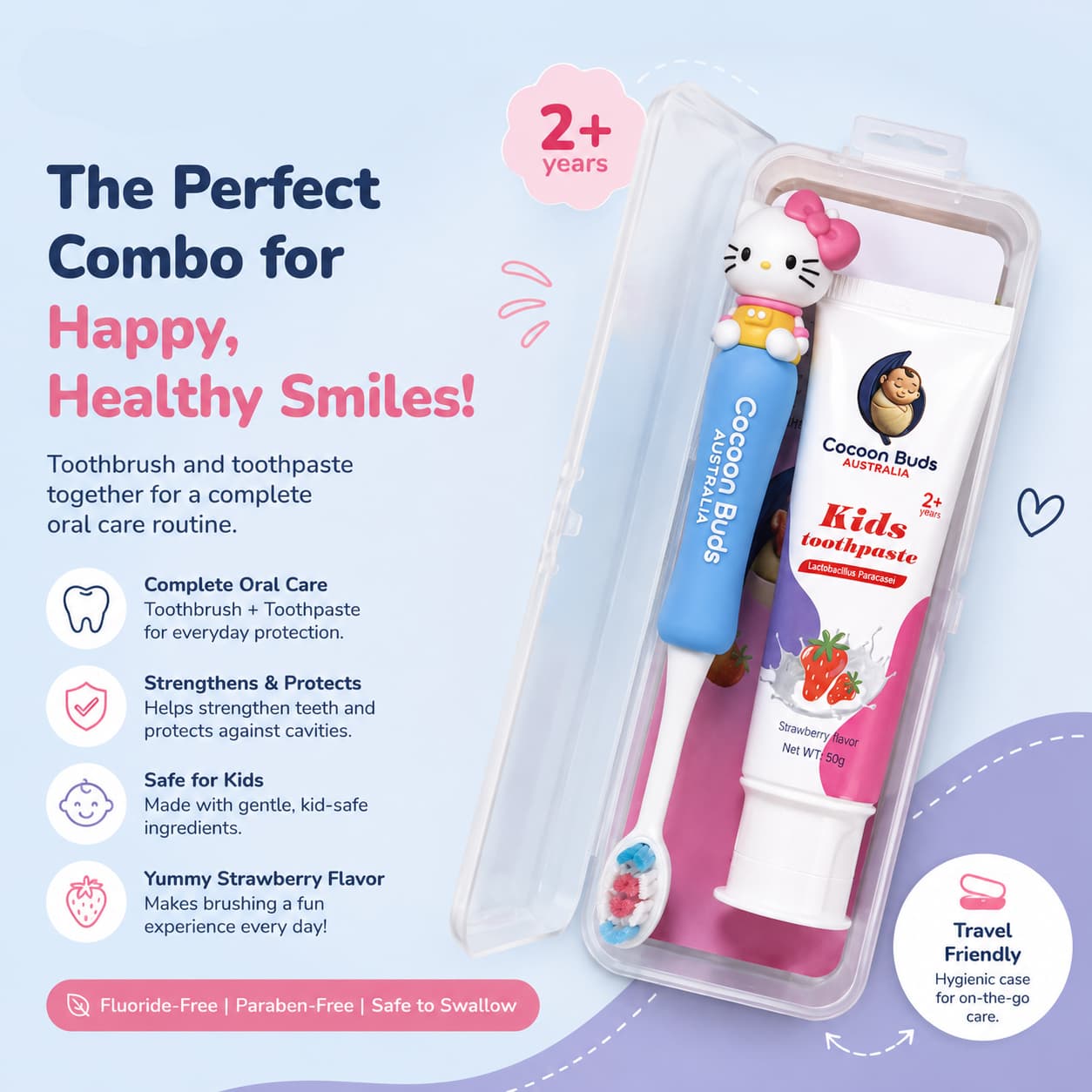 Cocoon Buds Toothbrush/paste  view 6
