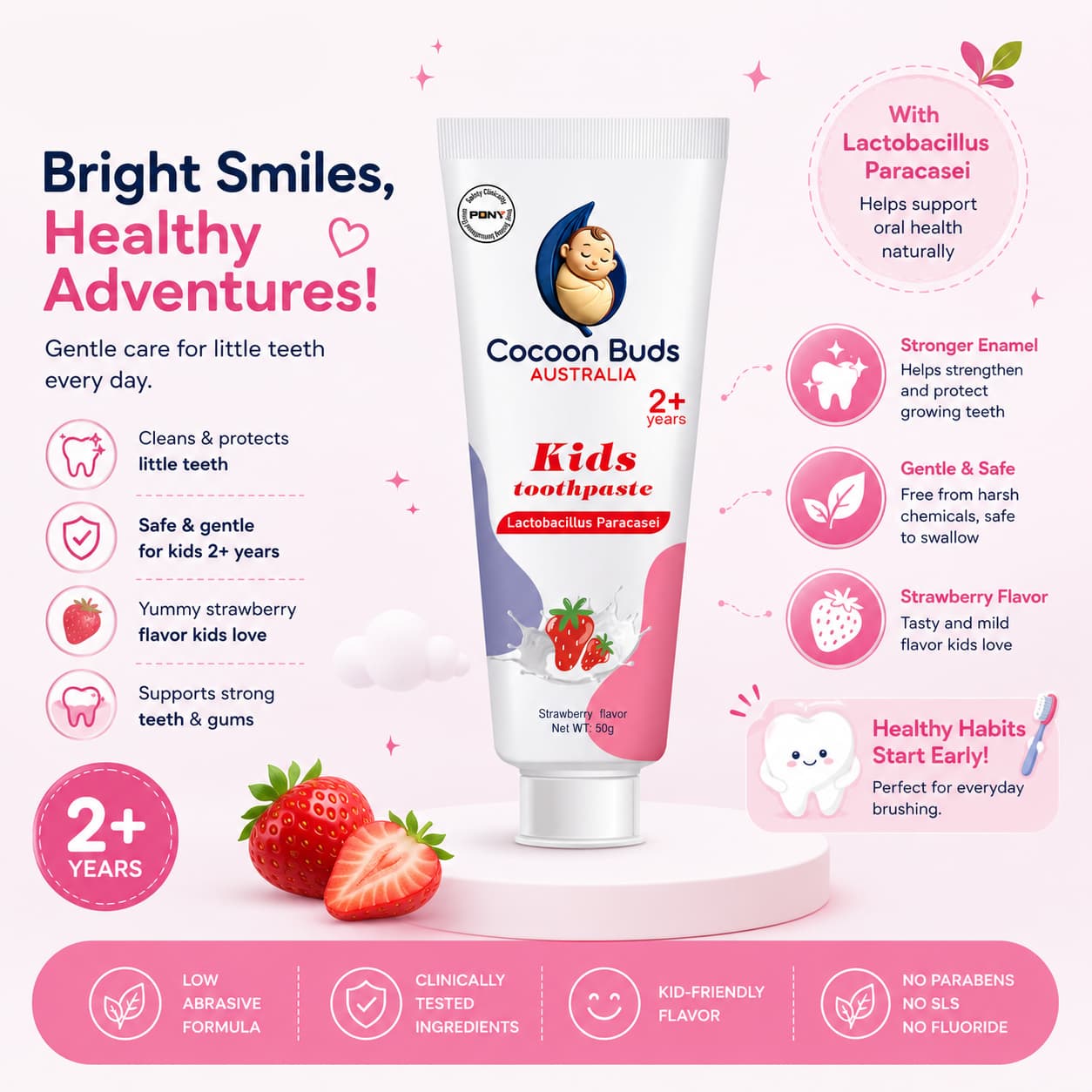 Cocoon Buds Toothbrush/paste  view 4